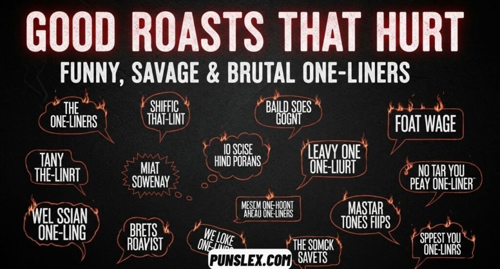 45+ Good Roasts That Hurt