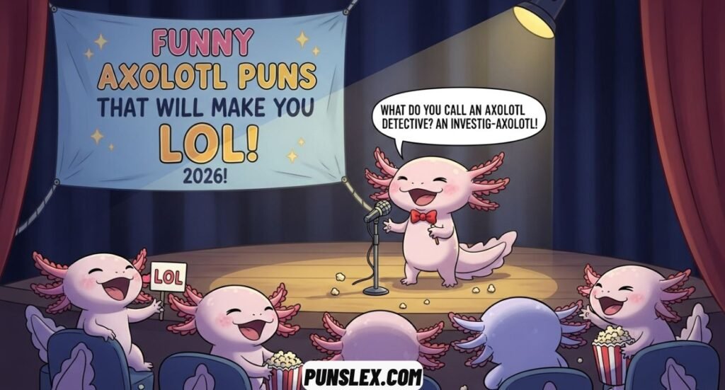 Axolotl Puns