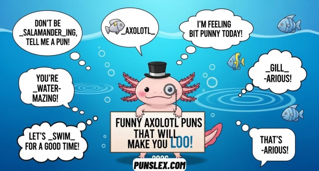 Axolotl Puns