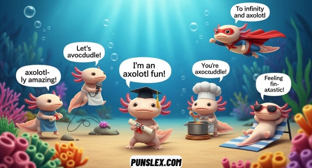 Axolotl Puns