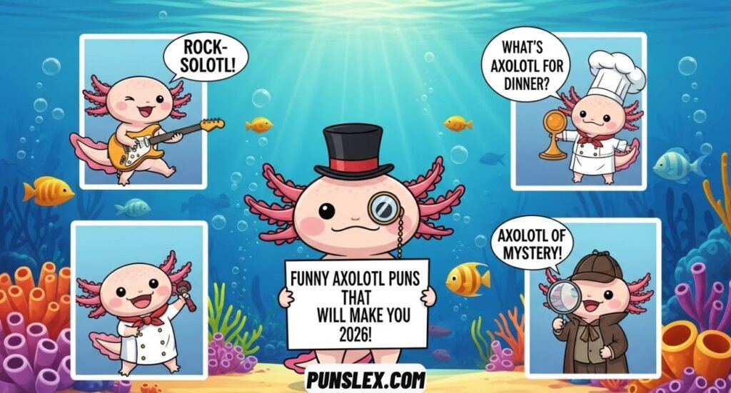 Axolotl PunsAxolotl Puns
