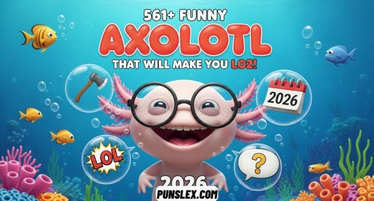 Axolotl PunsAxolotl Puns