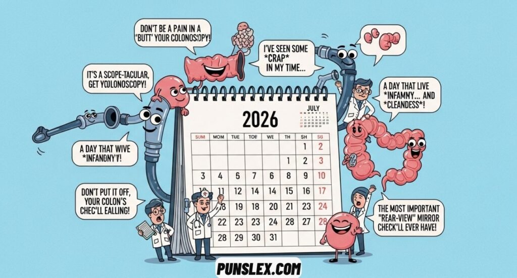 Colonoscopy Puns and Jokes