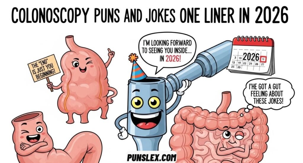Colonoscopy Puns and Jokes