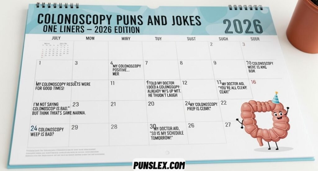 Colonoscopy Puns and Jokes