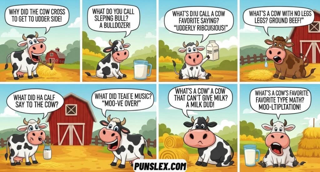 Cow Puns