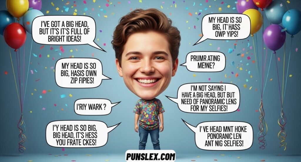 Funniest “Big Head Jokes & Puns