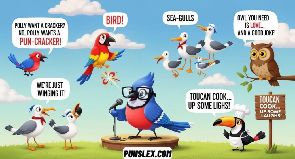 Funny Bird Puns, Jokes