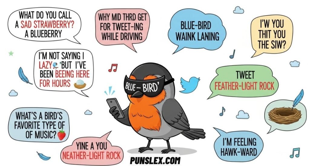 Funny Bird Puns, Jokes