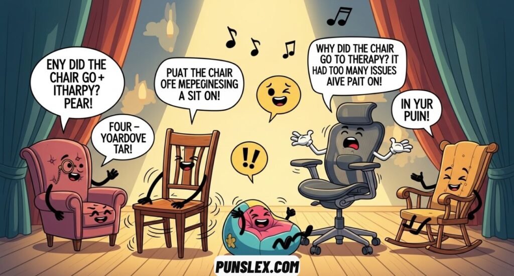 Funny Chair Puns
