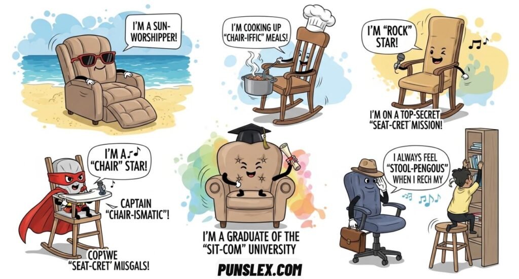 Funny Chair Puns
