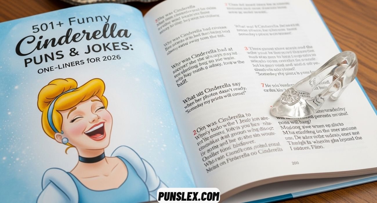 Funny Cinderella Puns & Jokes
