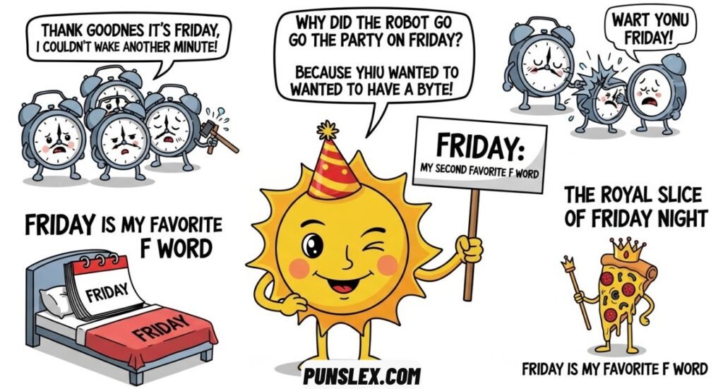 Funny Friday Puns, Jokes