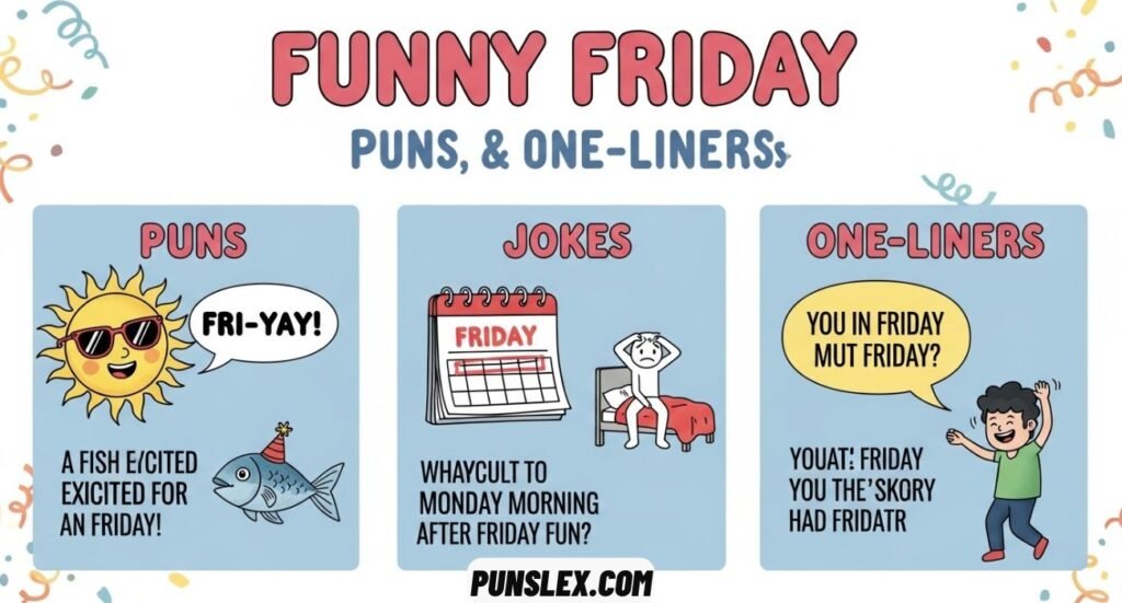 Funny Friday Puns, Jokes