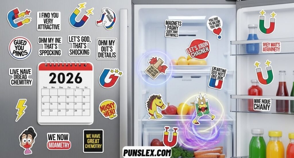 Funny Magnet Puns & Jokes