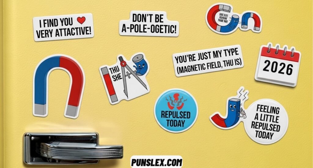 Funny Magnet Puns & Jokes