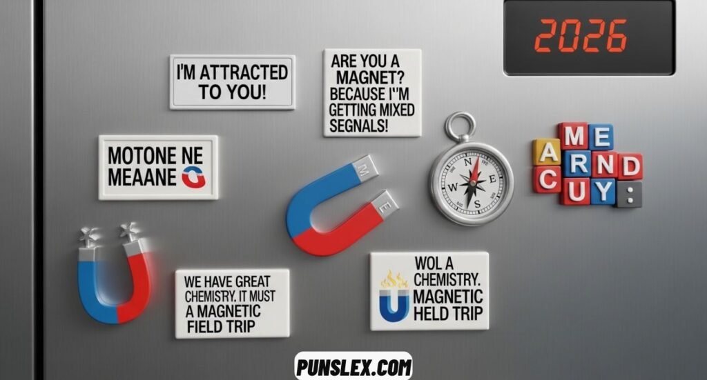 Funny Magnet Puns & Jokes