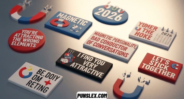 Funny Magnet Puns & Jokes