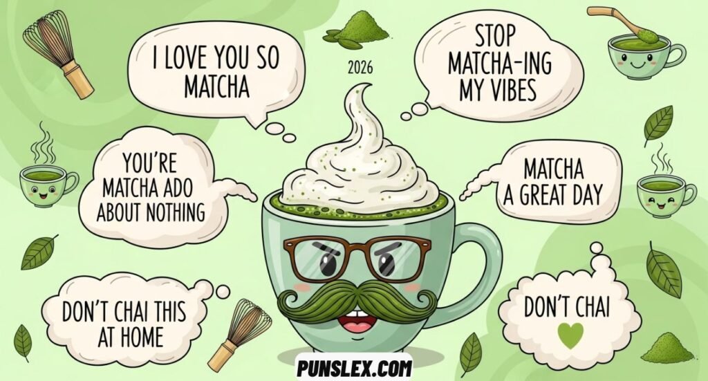 Funny Matcha Puns & Jokes