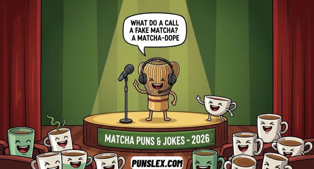 Funny Matcha Puns & Jokes