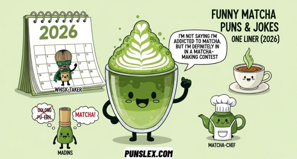 Funny Matcha Puns & Jokes