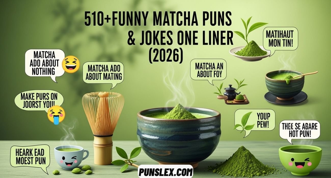 Funny Matcha Puns & Jokes