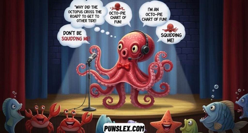 Funny Octopus Puns Jokes