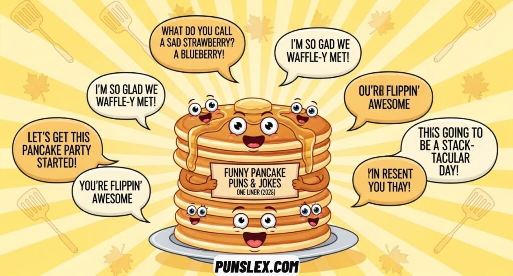 Funny Pancake Puns & Jokes