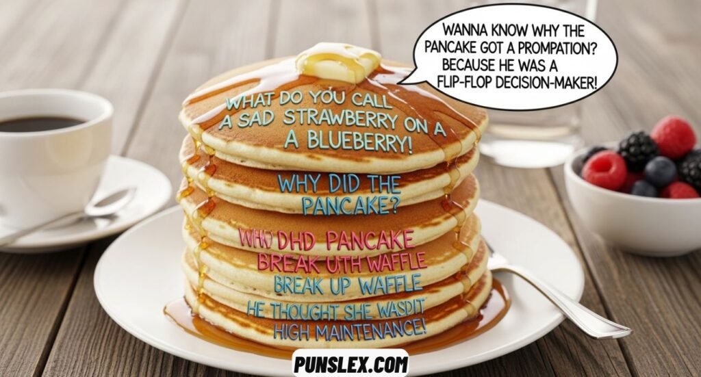 Funny Pancake Puns & Jokes