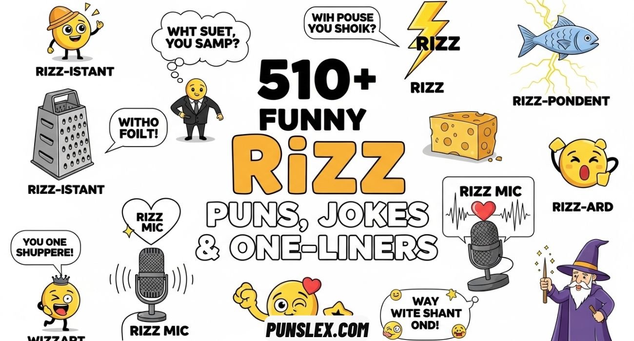 Funny Rizz Puns, Jokes