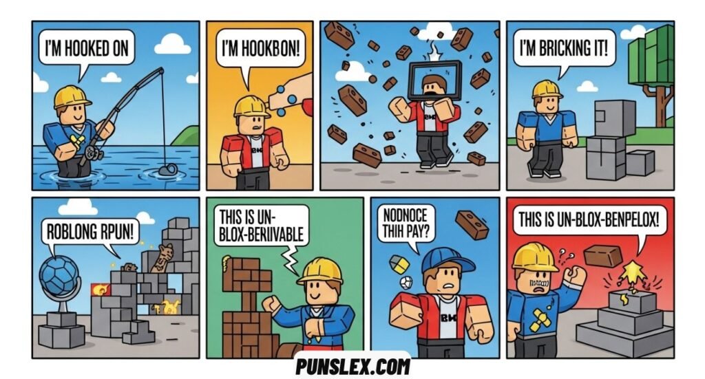 Funny Roblox Puns, Jokes
