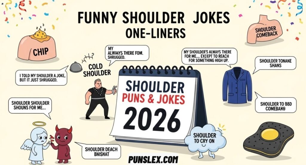 Funny Shoulder Puns & Jokes