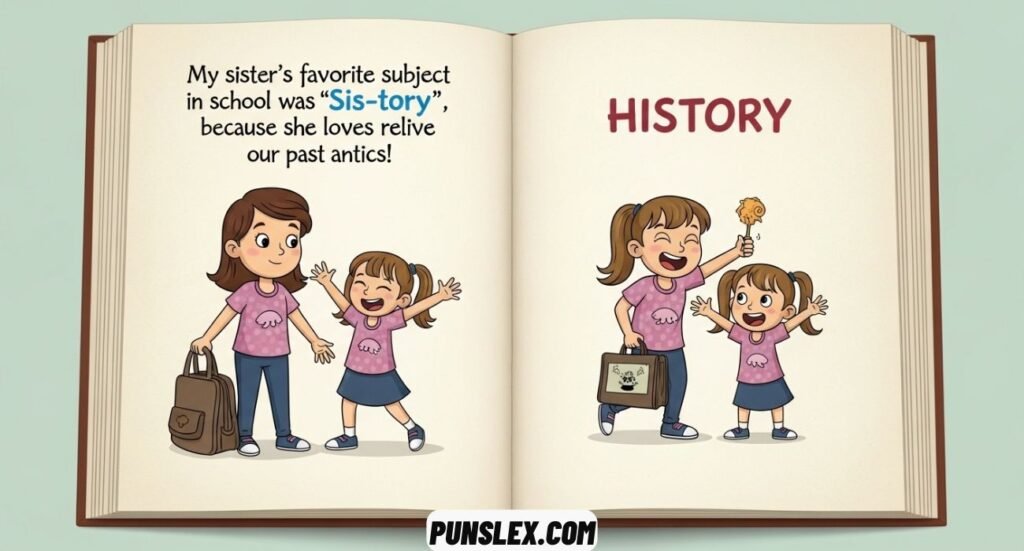 Funny Sister Puns & Jokes