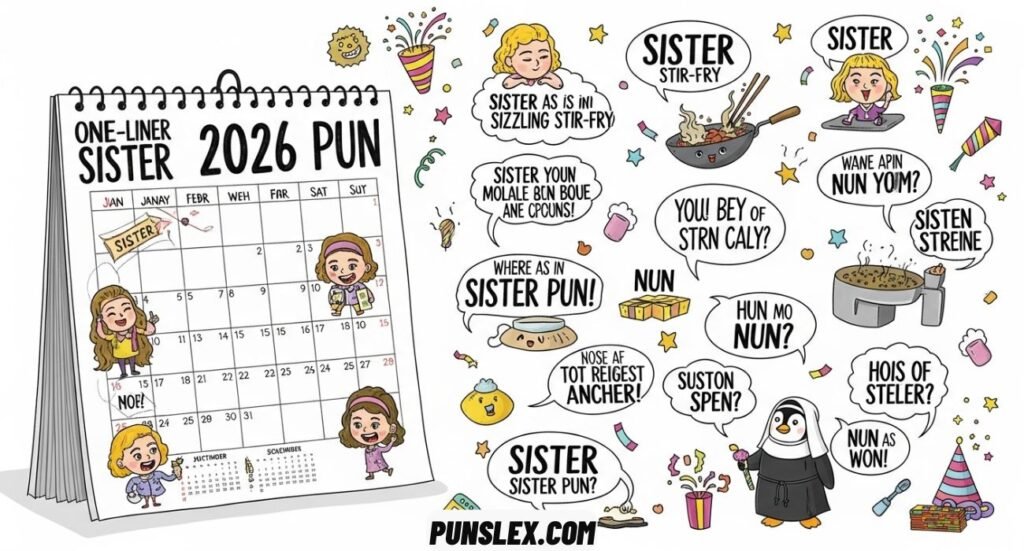 Funny Sister Puns & Jokes