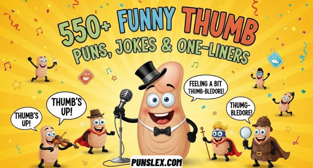 Funny Thumb Puns