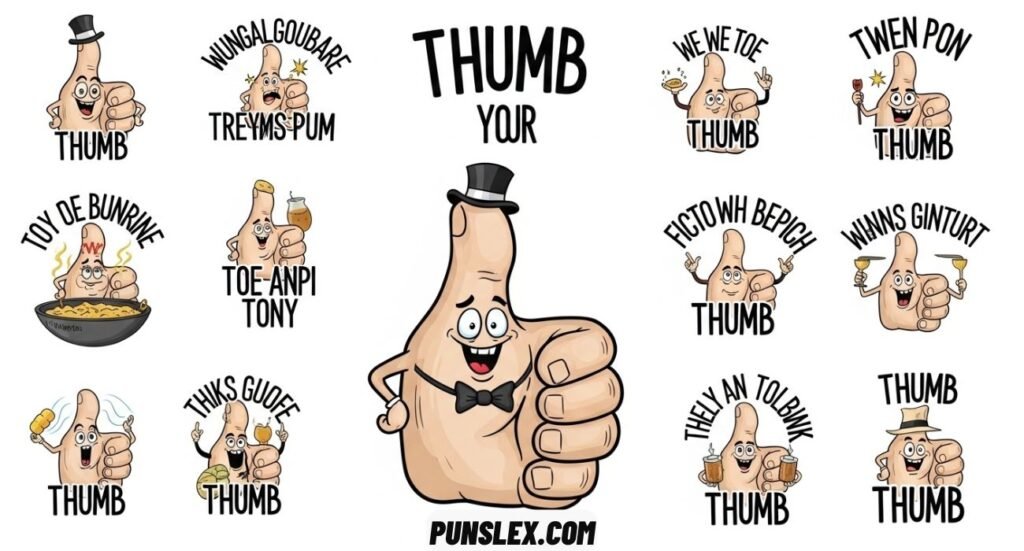 Funny Thumb Puns