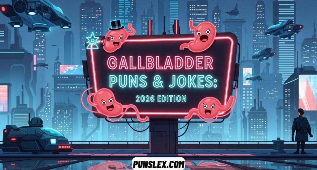 Gallbladder Puns and Jokes