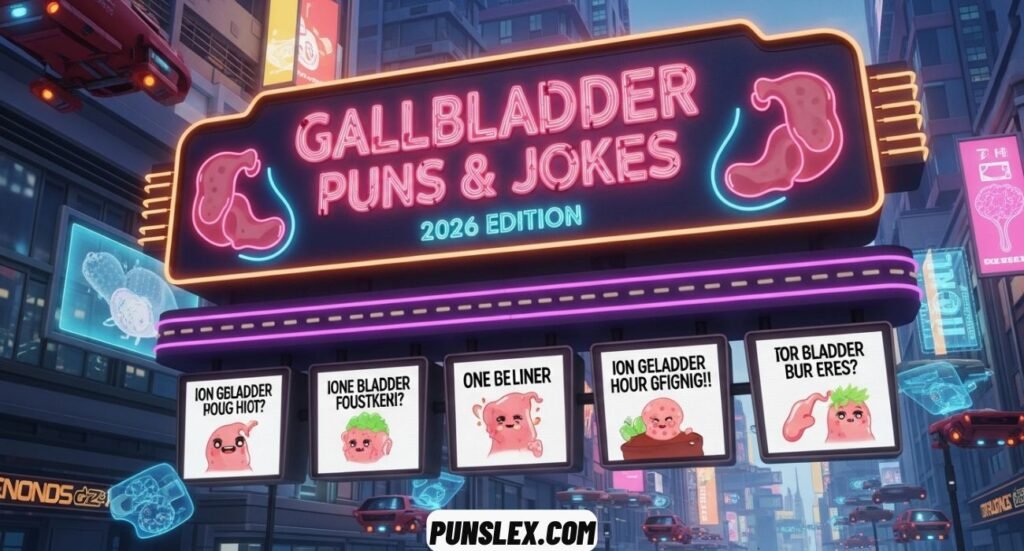 Gallbladder Puns and Jokes