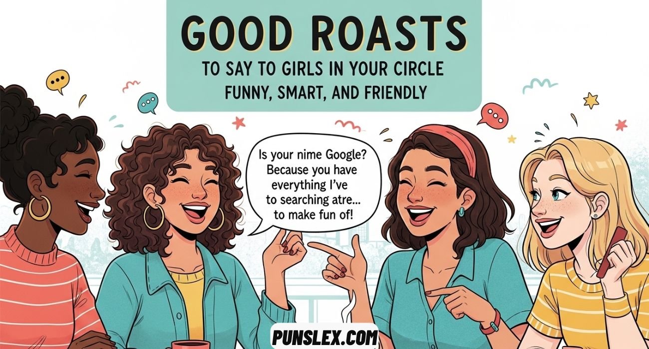 Good Roasts to Say to Girls in Your Circle