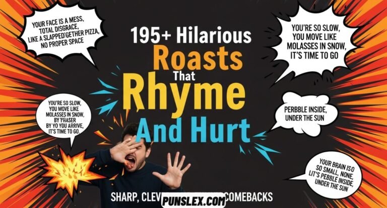 Hilarious Roasts That Rhyme And Hurt