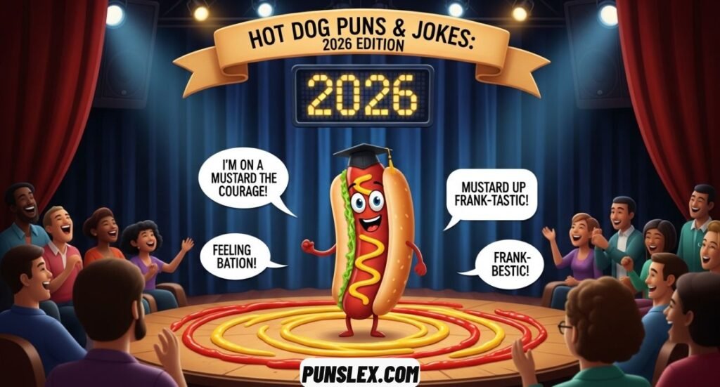 Hot Dog Puns & Jokes