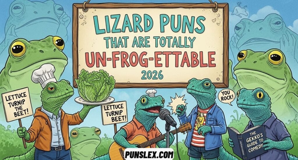 Lizard Puns