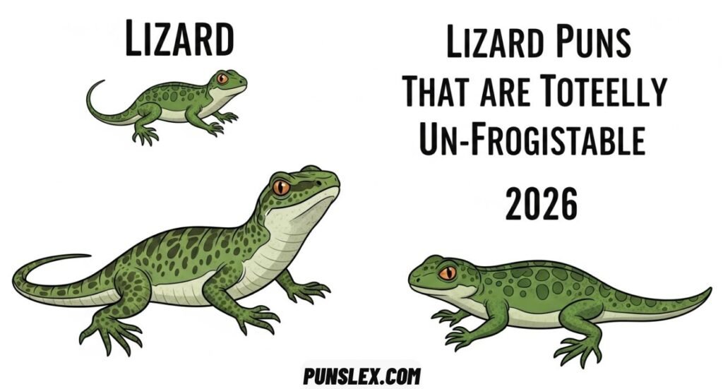 Lizard Puns