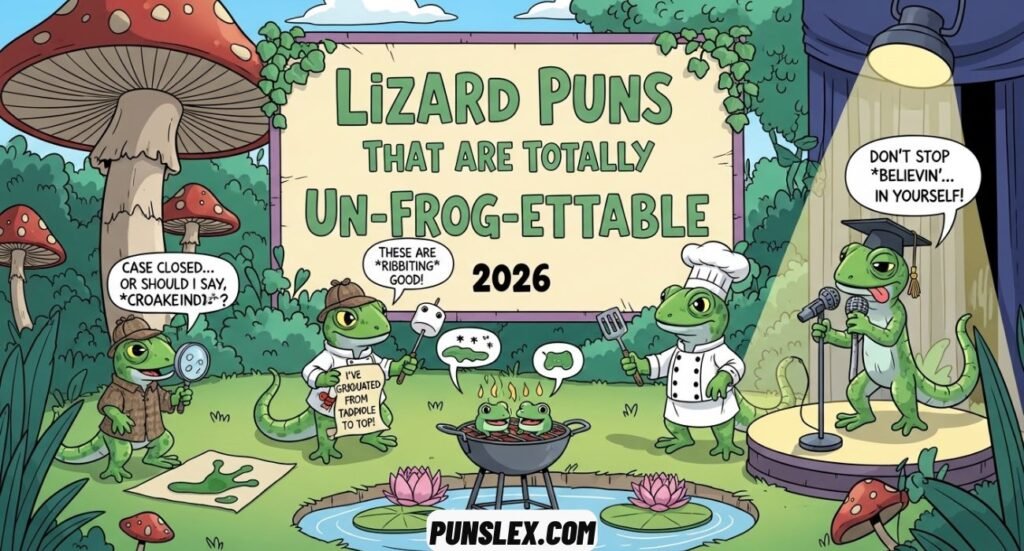 Lizard Puns
