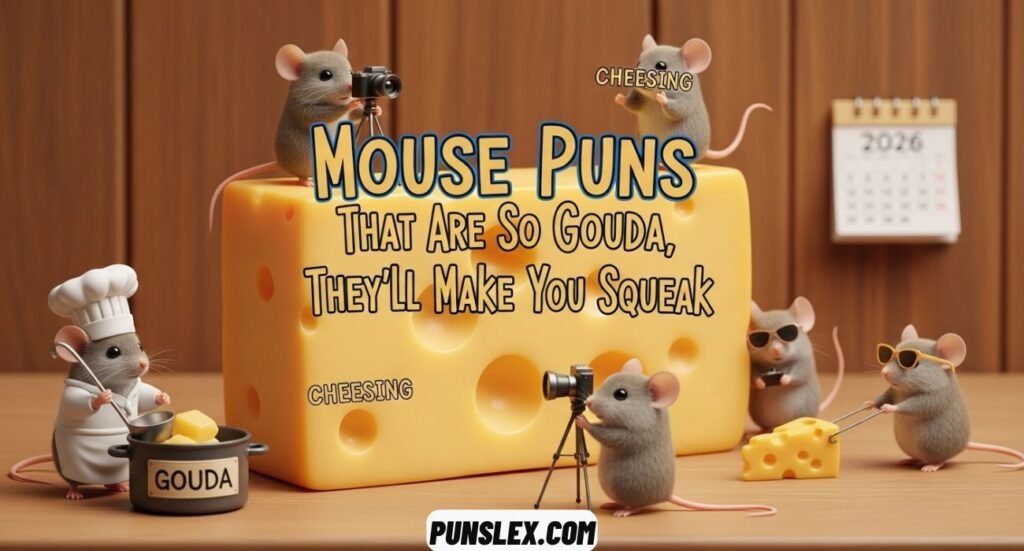 Mouse Puns That Are So Gouda