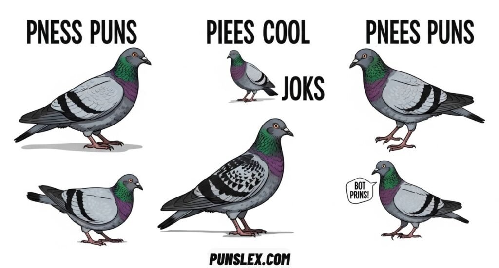Pigeon Puns & Jokes Pigeon Puns & Jokes