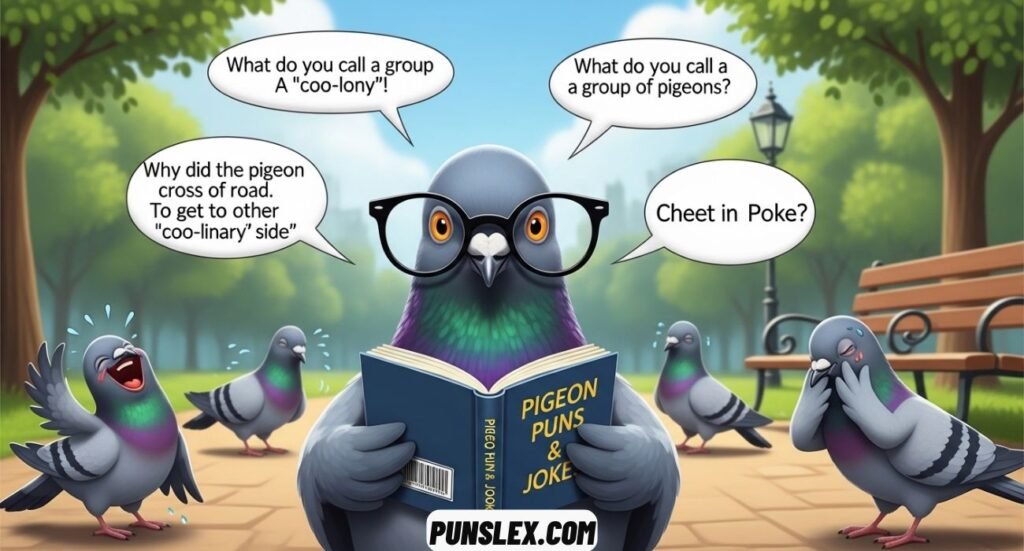 Pigeon Puns & Jokes