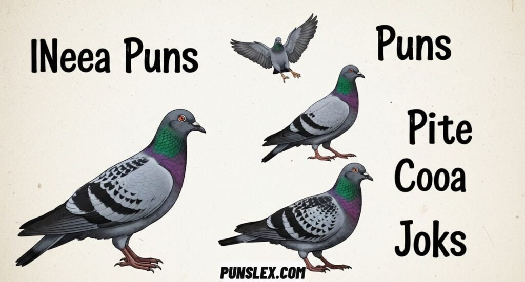 Pigeon Puns & Jokes