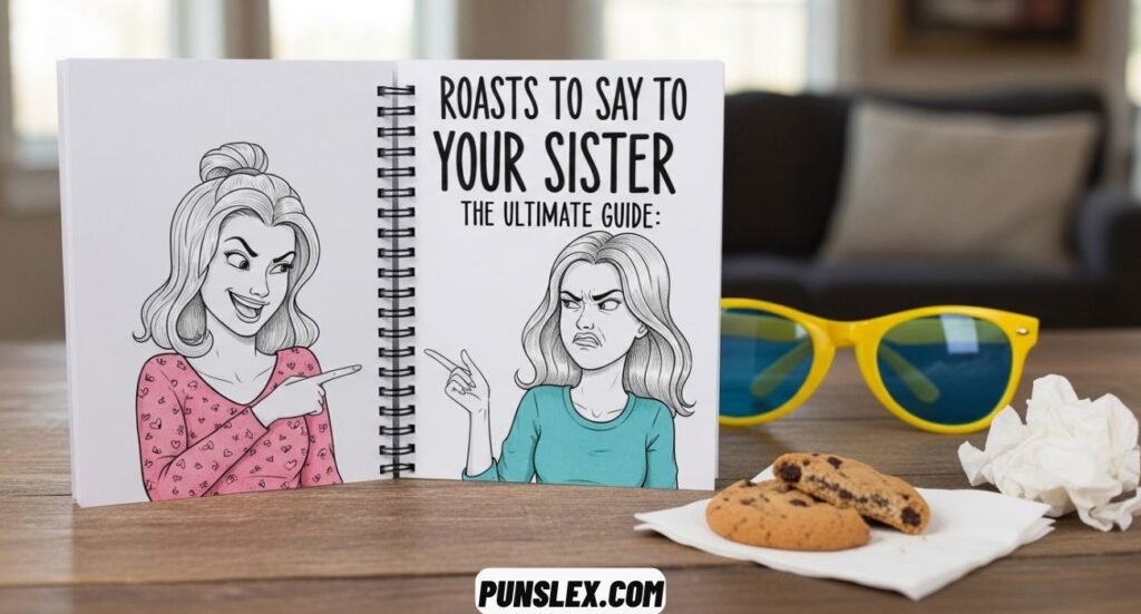 Roasts to Say to Your Sister