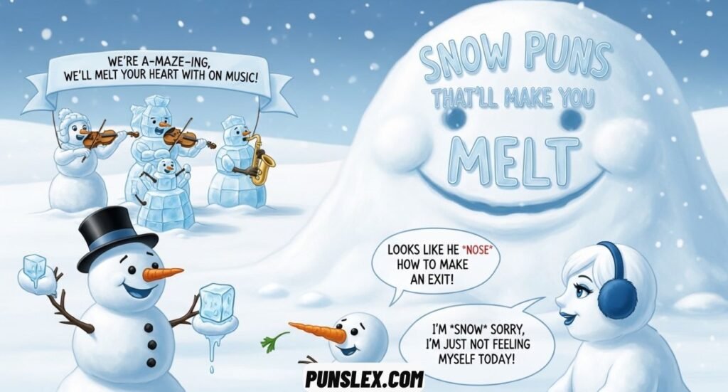 Snow Puns
